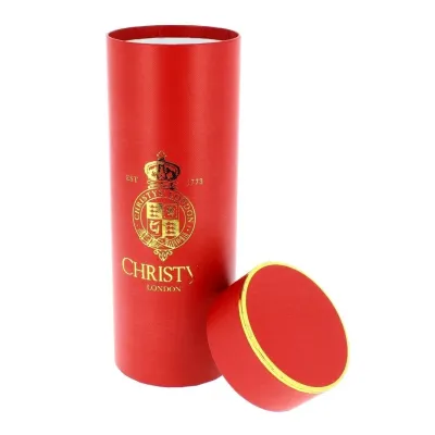 Tube Boite à chapeaux Classique Rouge - Christys Reference : 6570 | Chapellerie Traclet