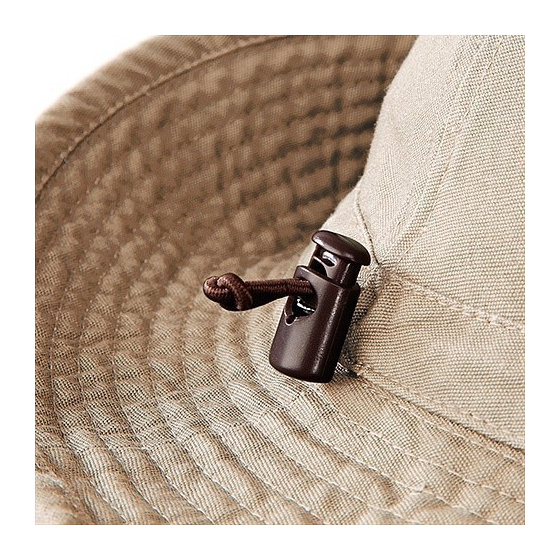 Australian Cotton Bucket Hat Beige UPF 50+