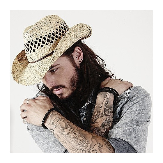 Chapeau Cowboy paille