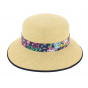 Eleanor Natural Panama Cloche Hat - Christys