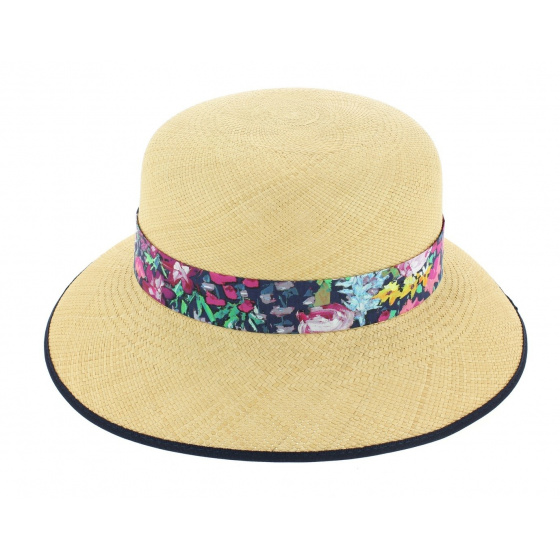 Chapeau Cloche Eleanor Panama Naturel - Christys