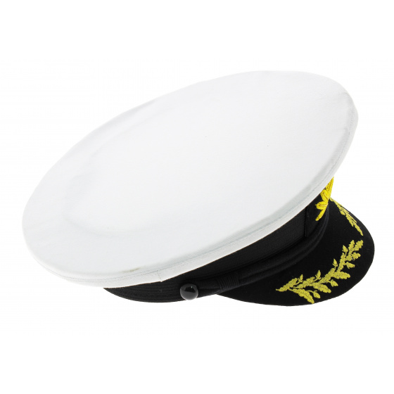 Casquette Capitaine Blanc - Traclet