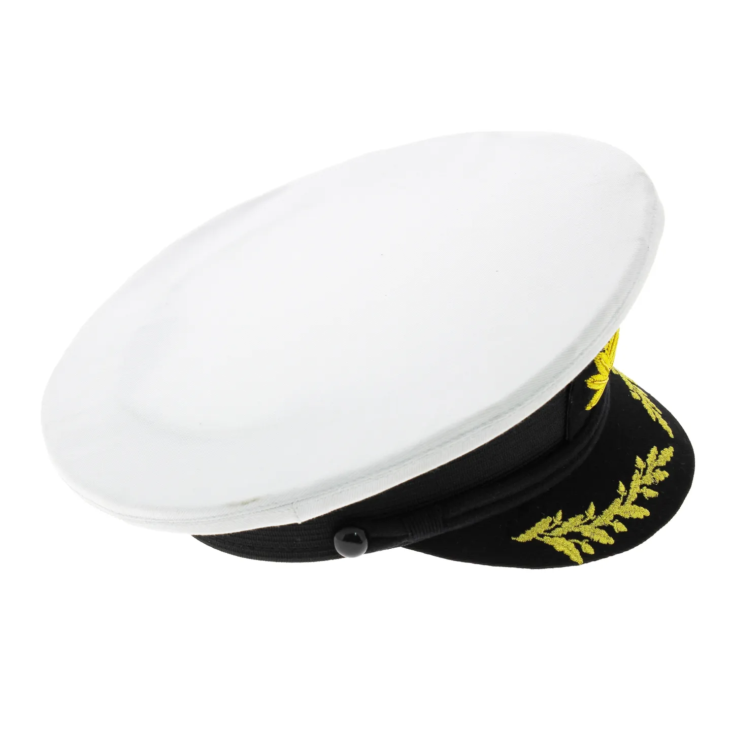 White Captain Cap - Traclet Reference: 6596 | Traclet Hat Shop