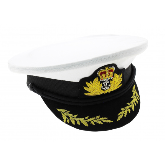 White Captain Cap - Traclet