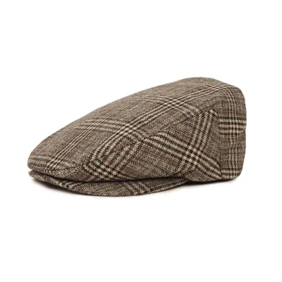 Casquette traditionelle - Barrel Brown Cream Reference : 1900 | Chapellerie Traclet