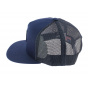 Navy Blue Box Logo Trucker Cap - HUF