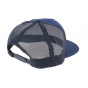 Navy Blue Box Logo Trucker Cap - HUF