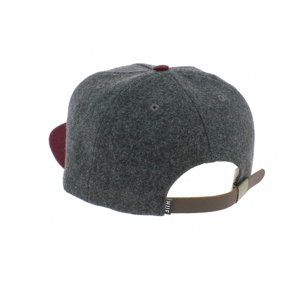 Casquette Strapback Wool Classic Laine Bicolore - HUF Casquette Strapback Wool Classic Laine Bicolore - HUF