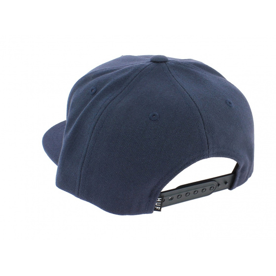 HUF Navy Blue Snapback Box Cap