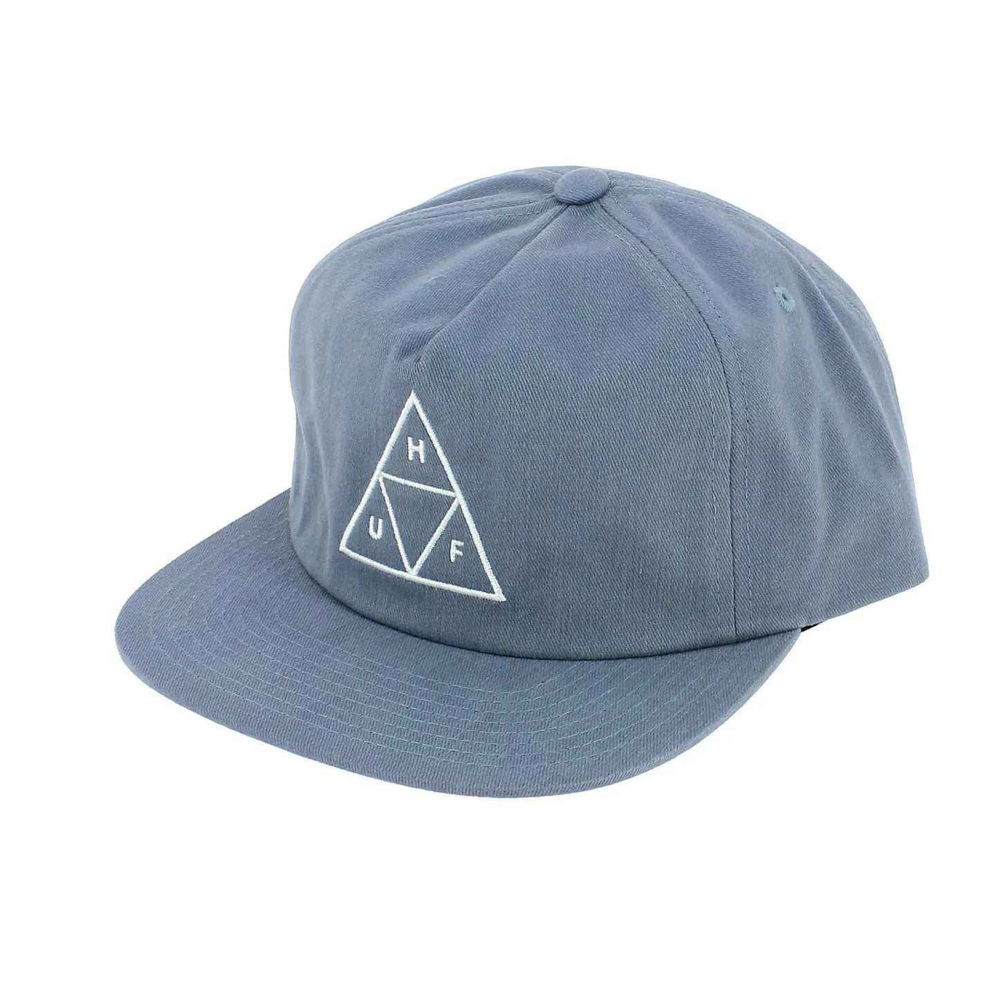 Casquette Snapback Triangle Coton Bleu-Ciel - Huf Reference : 6613 | Chapellerie Traclet