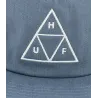 Casquette Snapback Triangle Coton Bleu-Ciel - Huf Reference : 6613 | Chapellerie Traclet