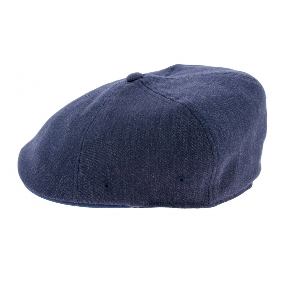 Wool Flexfit 504 Cap Navy Blue - Kangol