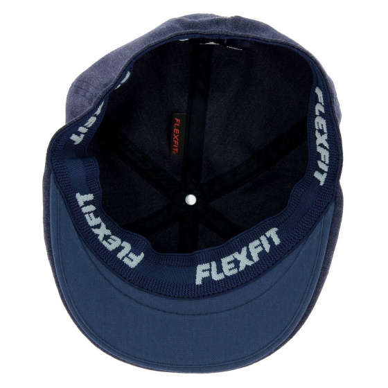 Casquette Wool Flexfit 504 Bleu-Marine - Kangol Casquette Wool Flexfit 504 Bleu-Marine - Kangol