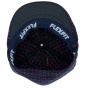 Navy Blue Plaid Flexit Duck Bill Cap - Kangol