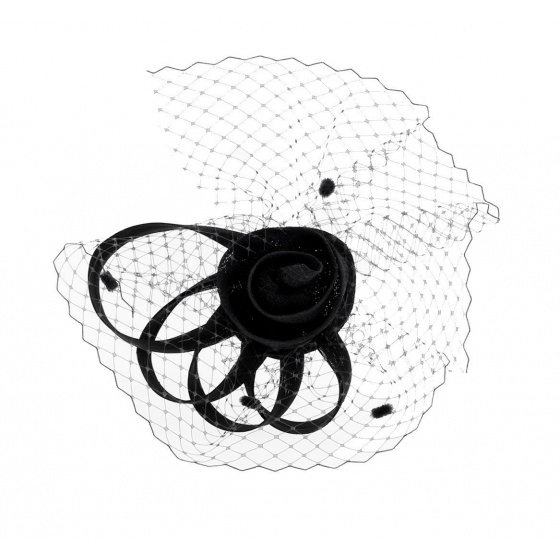 Ceremony Hair Comb - Black Lola