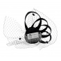 Ceremony Hair Comb - Black Lola