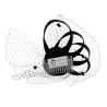 Ceremony Hair Comb - Black Lola - Traclet Shop Reference: 6649 | Traclet Hatters