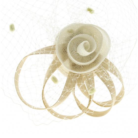 Peigne de cérémonie - Lola écru