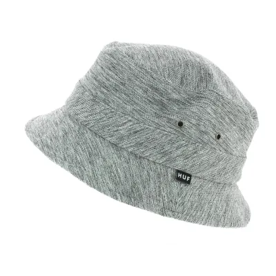 Bob Heathered Pique Gris - Huf Reference : 6658 | Chapellerie Traclet