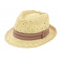 Beige Cliff Trilby Hat