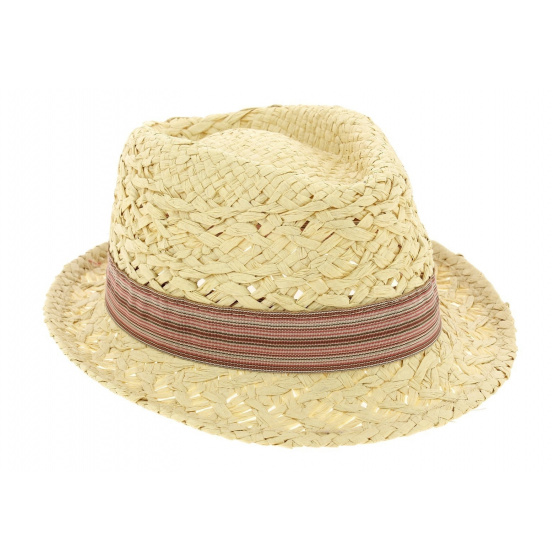 Beige Cliff Trilby Hat
