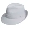 Kangol Hiro Trilby Hat - White Reference: 815 | Traclet Hat Shop