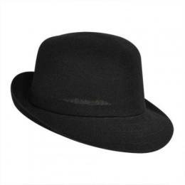 Hiro black trilby hat - Kangol