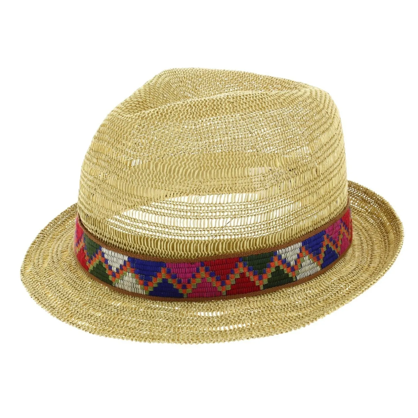 Chapeau Trilby Juliaca Paille Papier - Seeberger Reference : 6663 | Chapellerie Traclet
