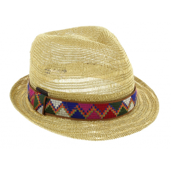 Chapeau Trilby Juliaca Paille Papier - Seeberger