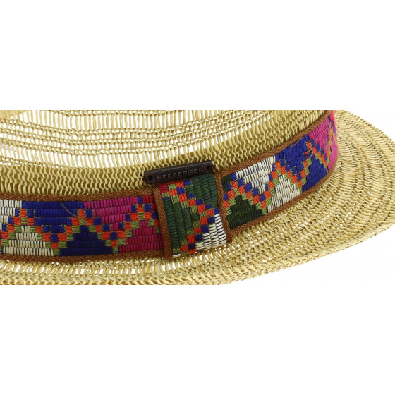 Chapeau Trilby Juliaca Paille Papier - Seeberger