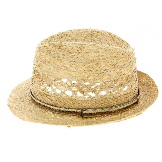 Chapeau Trilby Covoma Paille Naturel - Wegener