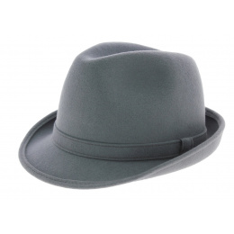 Grey Loden Trilby Hat - Traclet