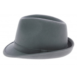 Grey Loden Trilby Hat - Traclet
