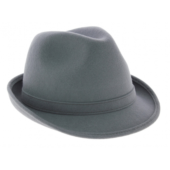 Chapeau trilby Loden Gris - Traclet Chapeau trilby Loden Gris - Traclet