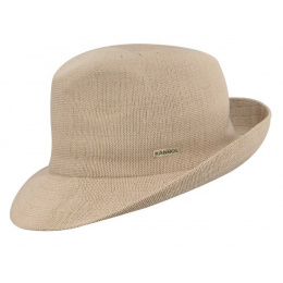 Hiro Beige Trilby Hat - Kangol
