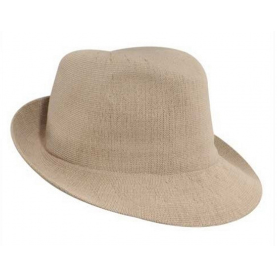 Hiro Beige Trilby Hat - Kangol Hiro Beige Trilby Hat - Kangol