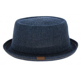 PorkPie Denim Mowbray Blue-Jean Hat - kangol