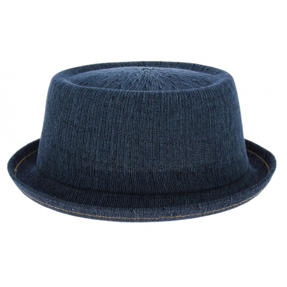 Blue Denim Mowbray Porkpie Hat - Kangol