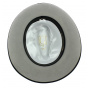 Gray Fur Felt President Fedora Hat - Guerra