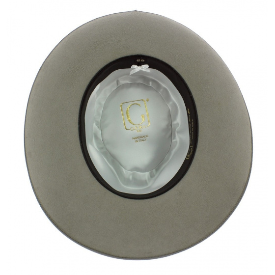 Chapeau Johnny Feutre Poil Gris - Guerra