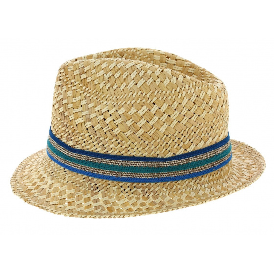 Chapeau Trilby San Jose Paille Naturel - Scala