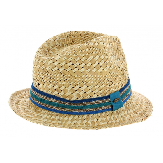 Chapeau Trilby San Jose Paille Naturel - Scala