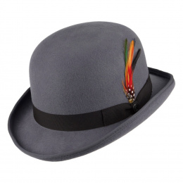 Chapeau melon Gris English Derby - Jaxon