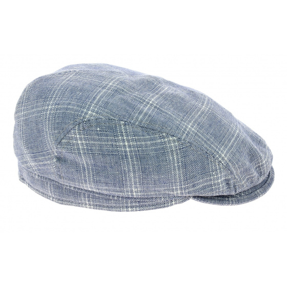 Summer Flat Cap Rondinaria Linen Sky Blue - Wegener Summer Flat Cap Rondinaria Linen Sky Blue - Wegener