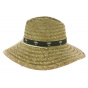 Saona Straw Natural Straw Traveller Wide Brim Hat - Broner 
