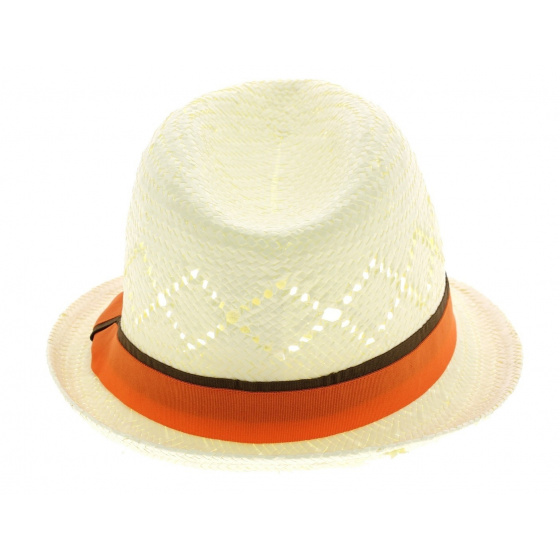 Langfossen Paper Straw Trilby Hat - Traclet Langfossen Paper Straw Trilby Hat - Traclet