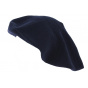 Navy Cotton Beret