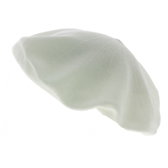 Beret  été coton Blanc - Traclet