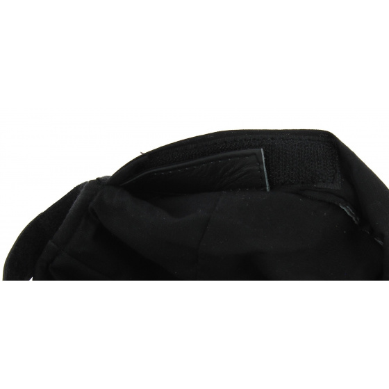 Bonnet Biker Cuir Noir - Bullet style Seven Jocker