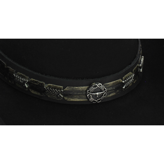 Chapeau Country Pass The Buck Noir - Bullhide